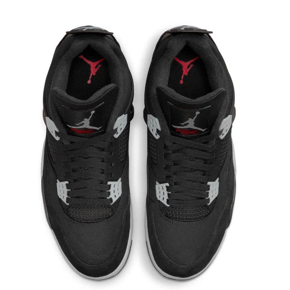 Canvas Black 4 Jordan Retro SE Air 0814